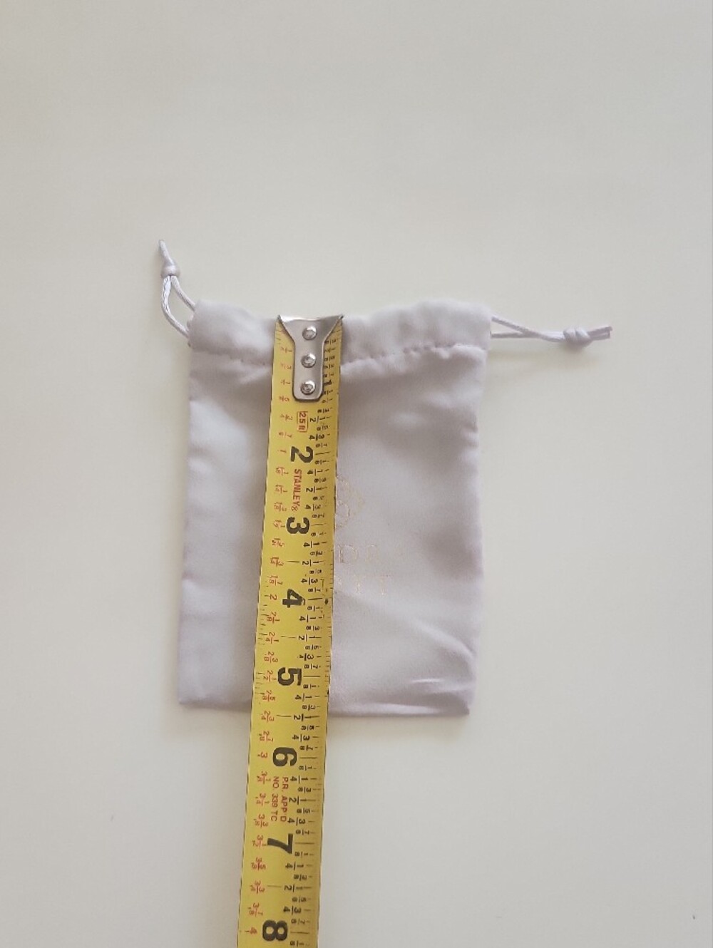 Kendra Scott Suede Drawstring Jewelry Pouch - Light Gray - Picture 3 of 5